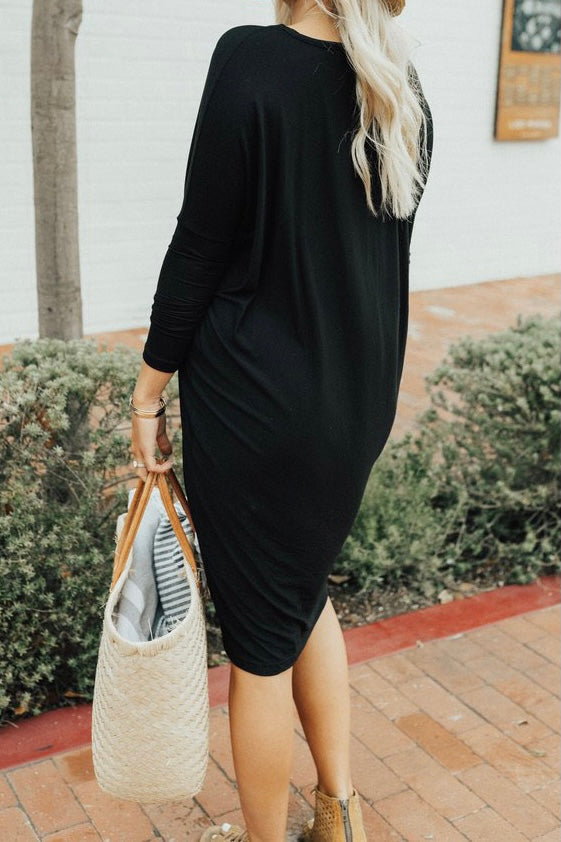 The Everyday Dress, Black — CARLY JEAN LOS ANGELES